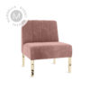 KINCAID GOLD CHAIR 16″