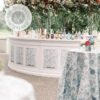 Dahlia Round White Bar
