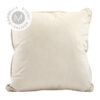 Ivory Velvet Pillow